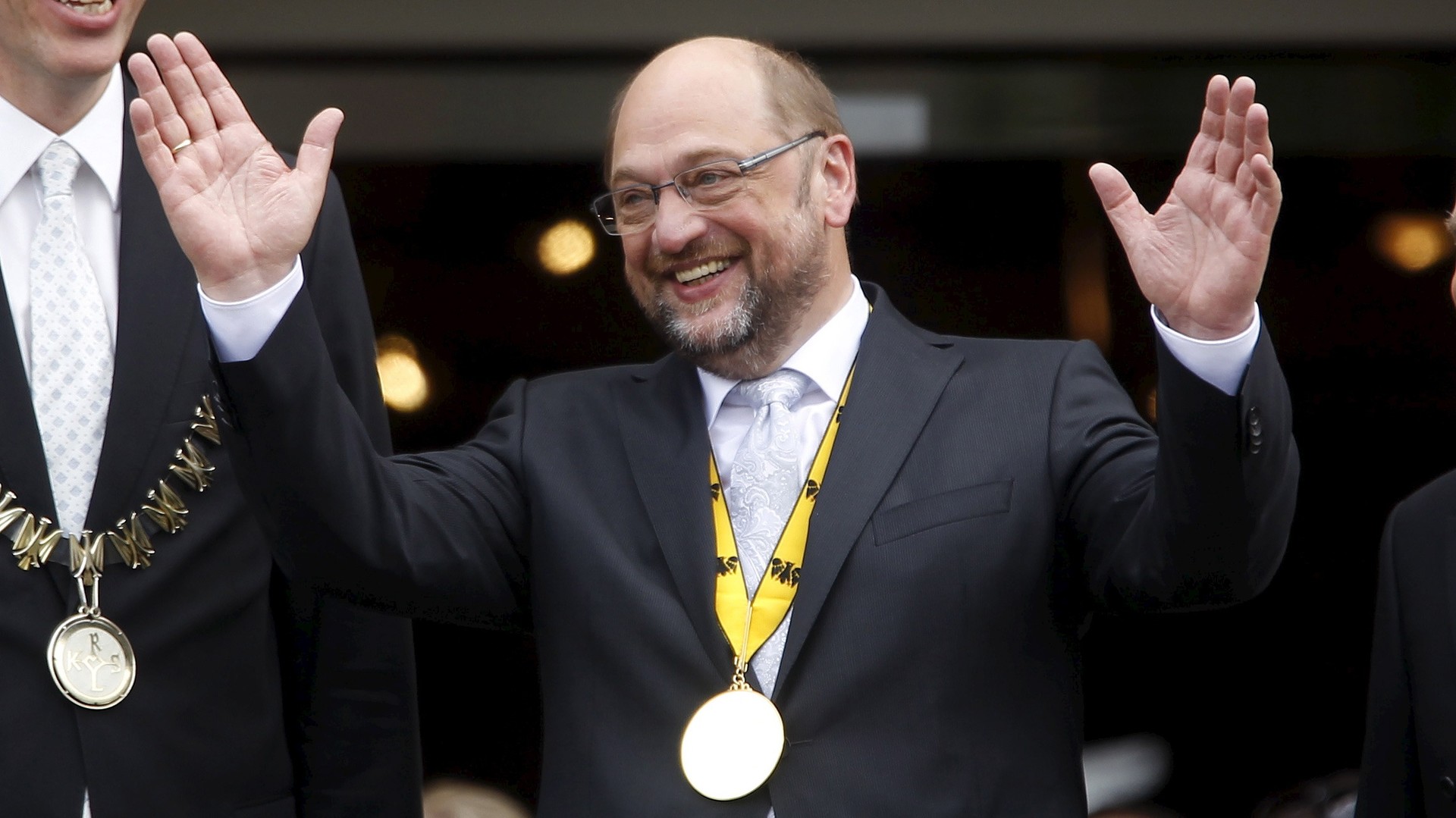Le président du Parlement européen Martin Schulz 