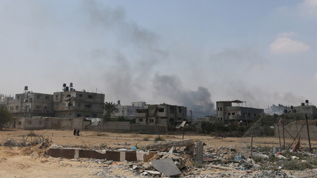La bande de Gaza après l'explosion à Rafah
