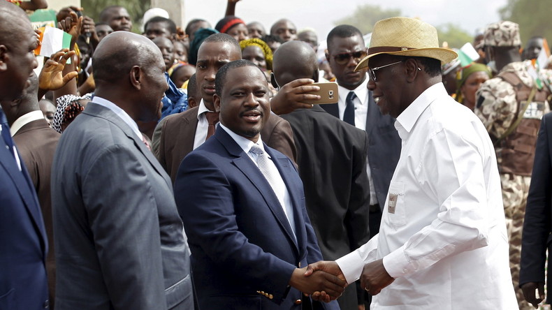 Soro with President Alassane Ouattara