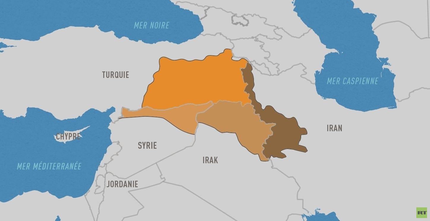 Résultat de recherche d'images pour "image du Kurdistan sur carte"