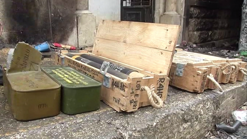 Les sapeurs russes déminent Alep-Est et découvrent des munitions de fabrication occidentale (VIDEO)