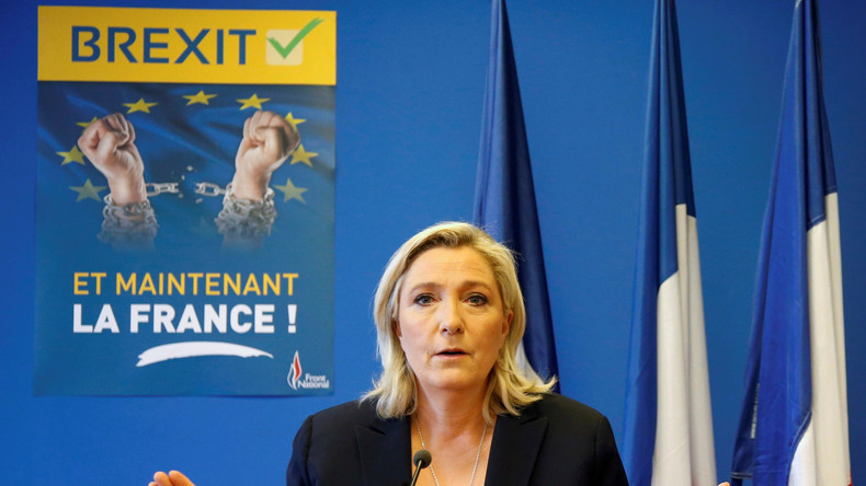 «Patriotes contre mondialistes» : Marine Le Pen redéfinit l'échiquier politique français